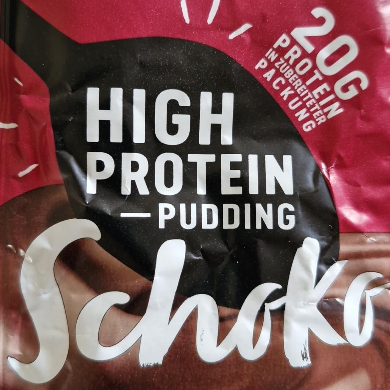 Fotografie - High protein pudding schoko Dr.Oetker