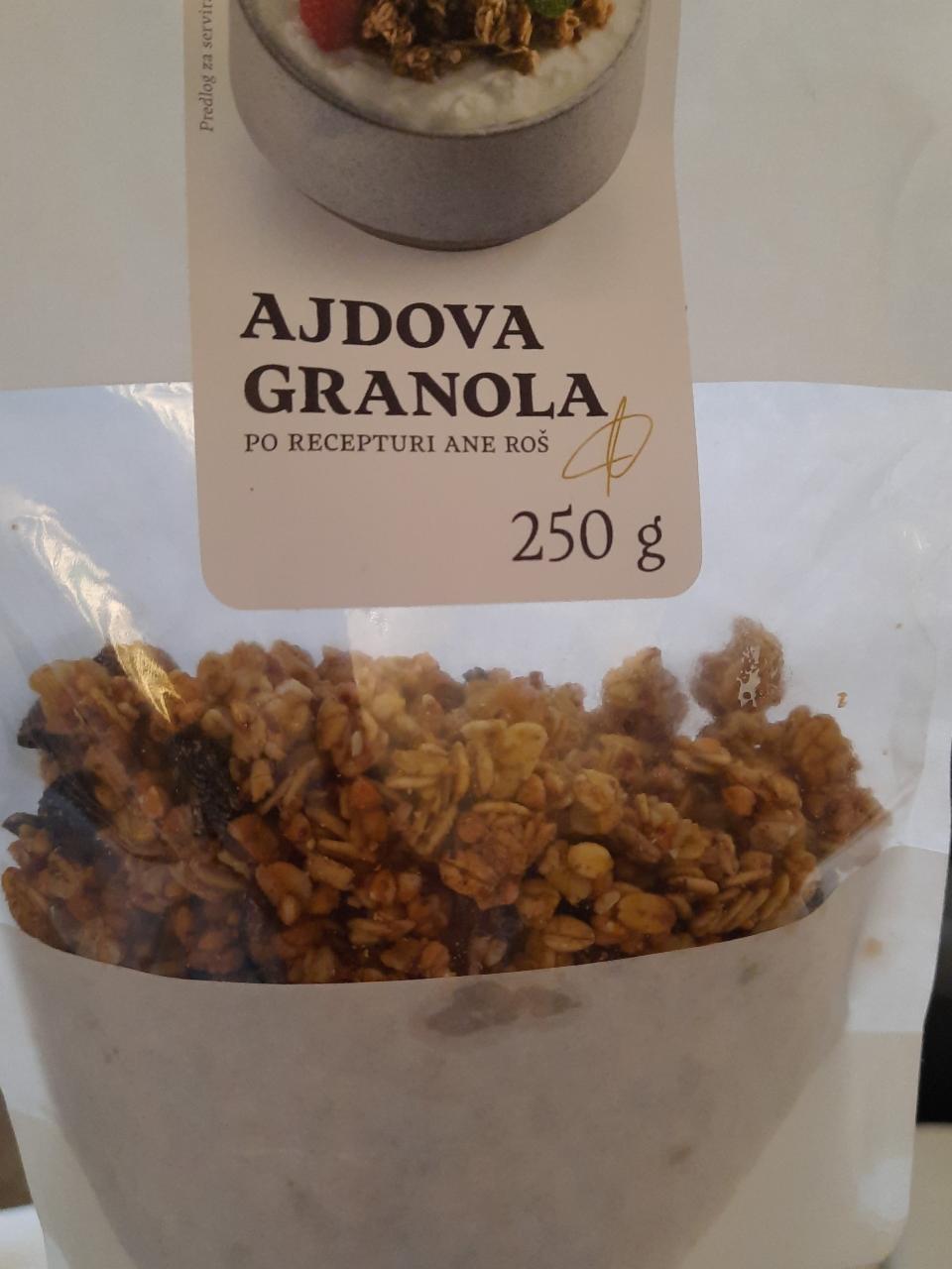 Fotografie - Ajdova granola po recepturi Ane Roš