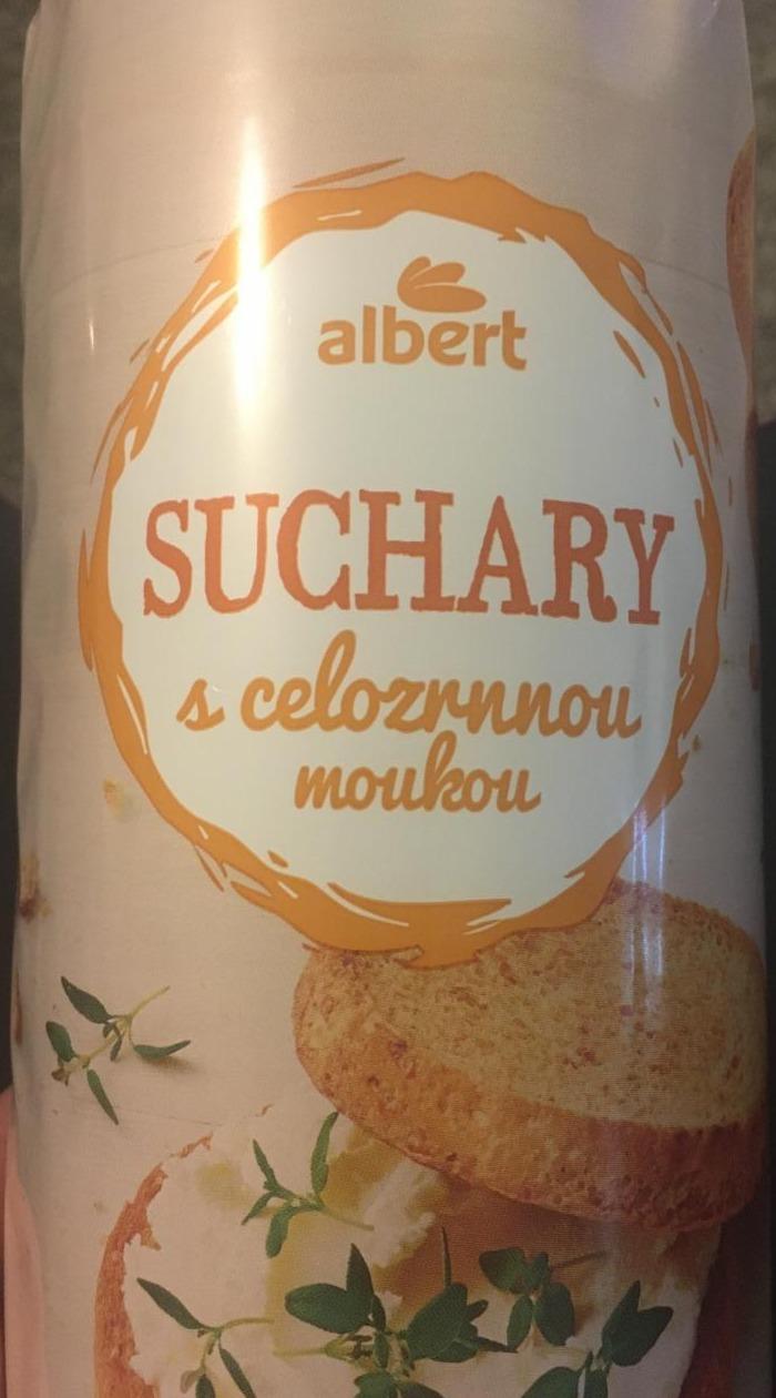 Fotografie - Suchary s celozrnnou moukou Albert