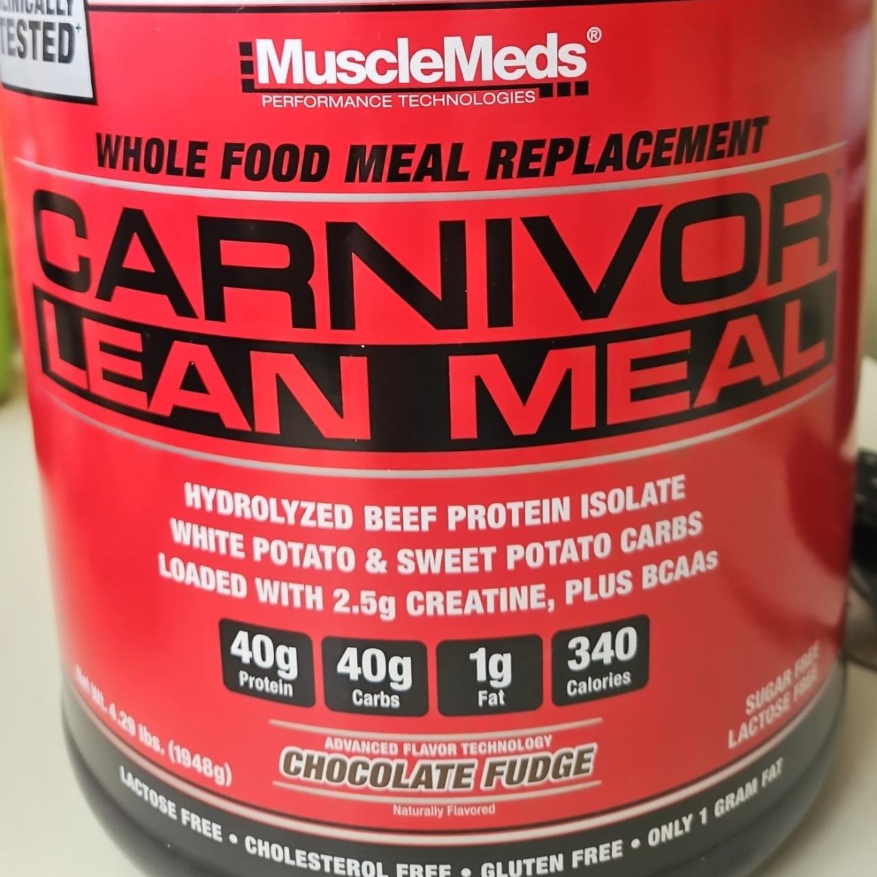 Fotografie - CARNIVOR LEAN MEAL MuscleMeds