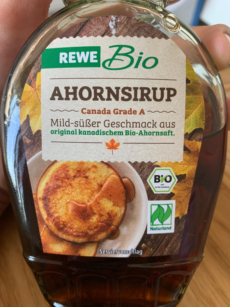 Fotografie - Ahornsirup Rewe Bio