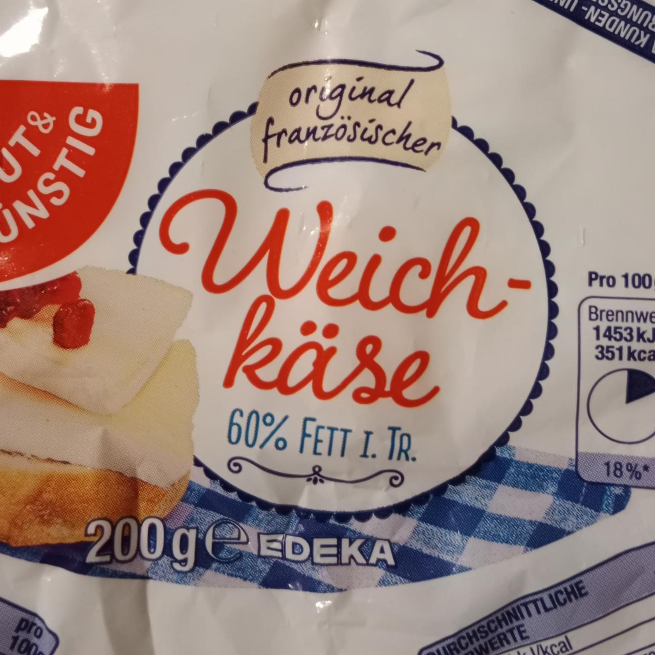 Fotografie - weich-käse Gut&Günstig