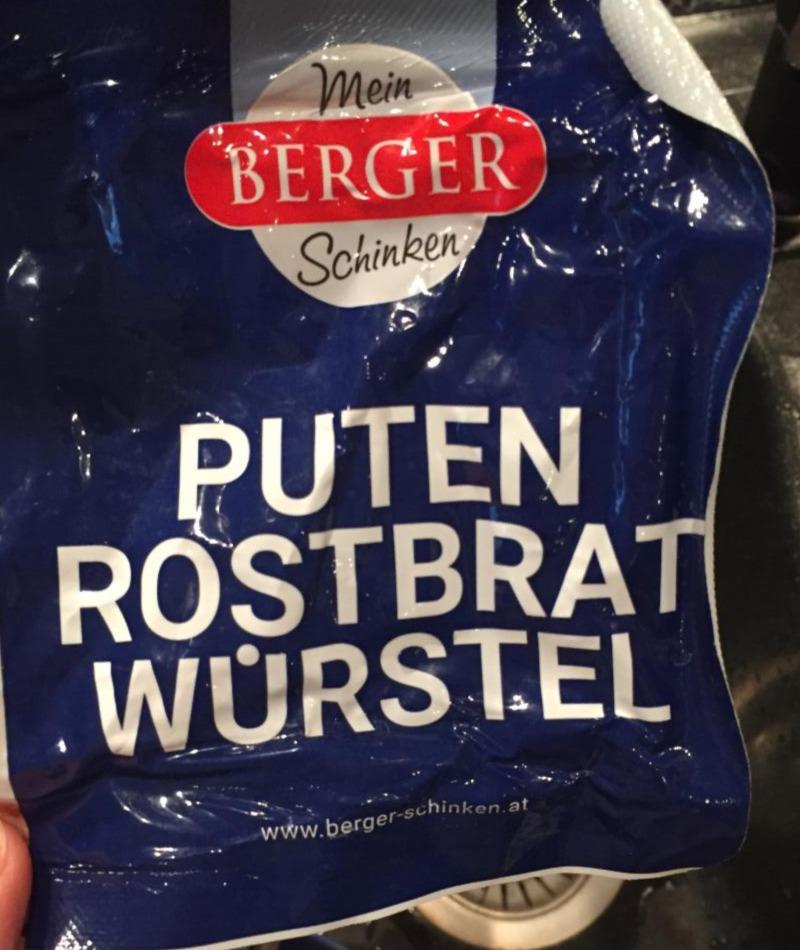 Fotografie - Puten Rostbratwürstel Mein Berger Schinken