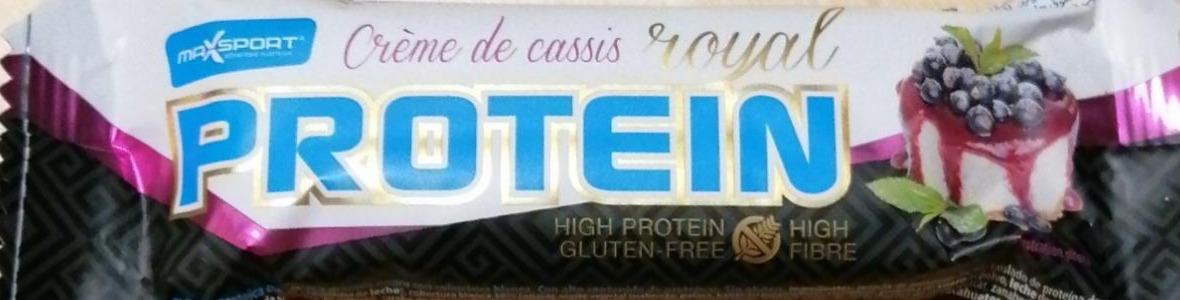 Fotografie - Protein royal créme de cassis MaxSport