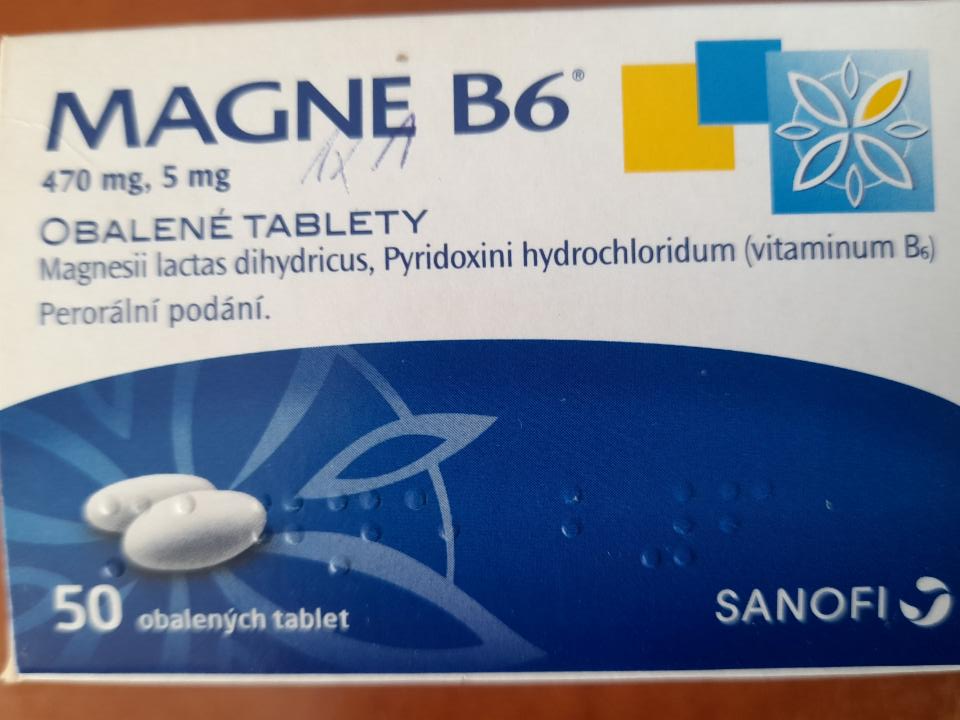 Fotografie - Magne B6 470mg, 5mg Sanofi