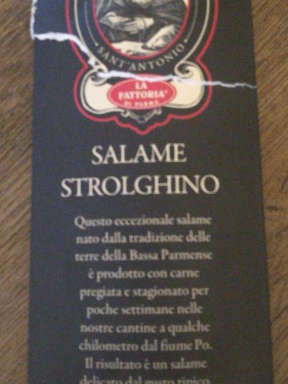 Fotografie - Salame Strolghino Sant'Antonio