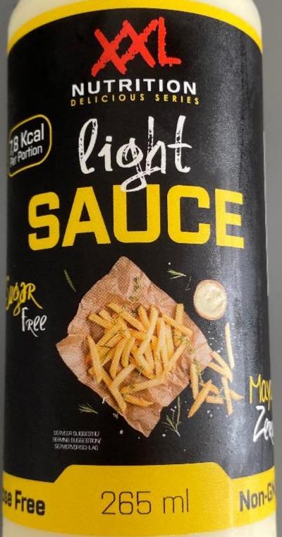 Fotografie - Light Sauce majonéza XXL Nutrition