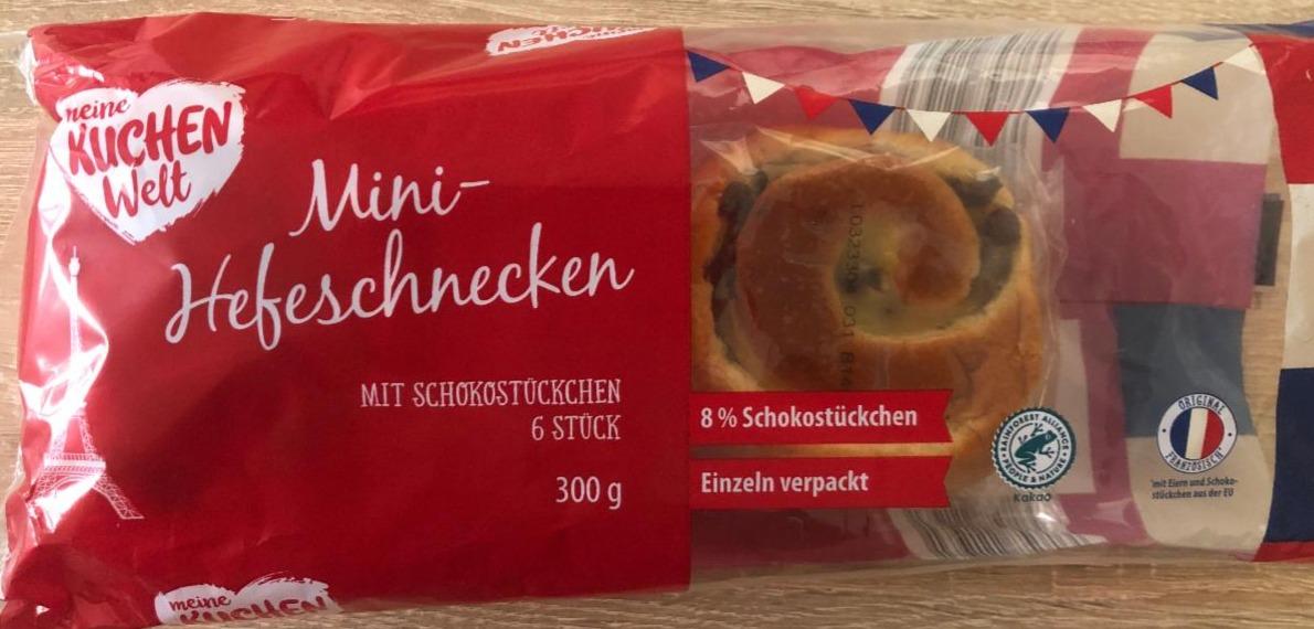 Fotografie - Mini-Hefeschnecken mit Schokostückchen meine Kuchen Welt