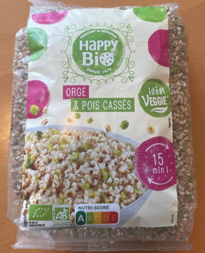 Fotografie - Orge et pois cassés Happy Bio