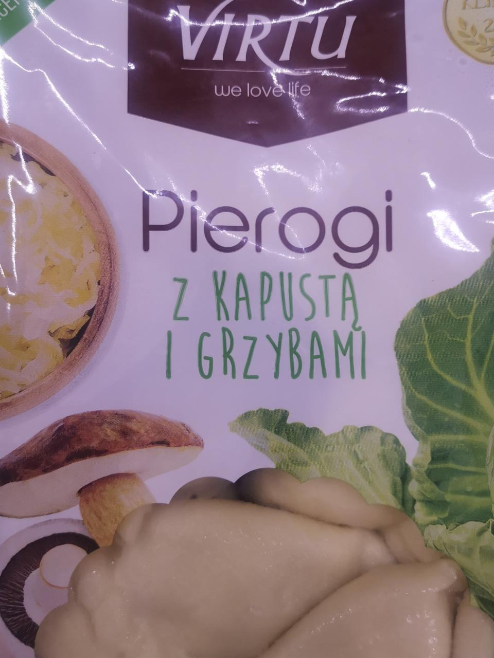 Fotografie - Pierogi z kapusta i grzybami Virtu