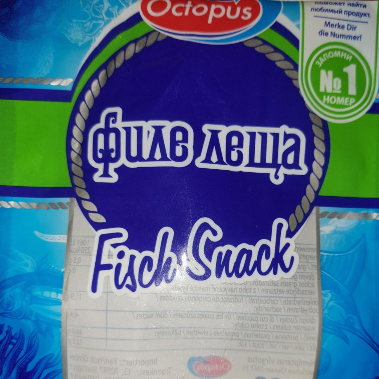 Fotografie - Fisch Snack Octopus