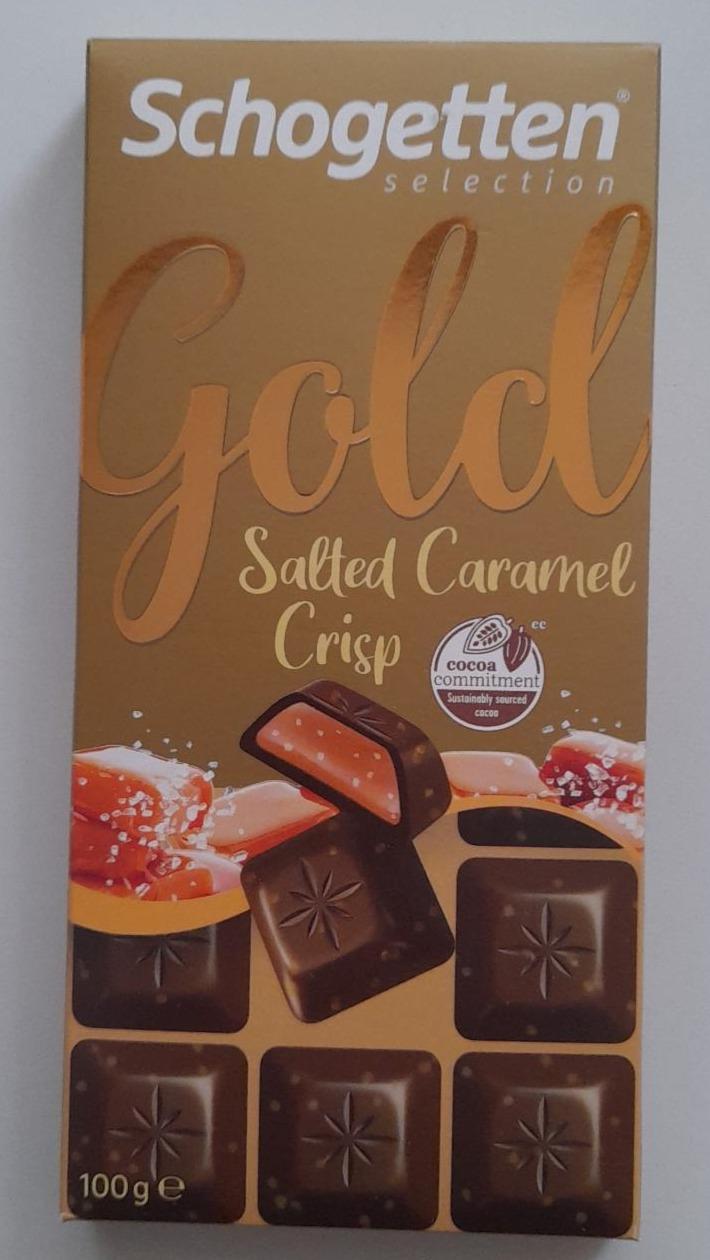 Fotografie - Gold Salted Caramel Crisp Schogetten