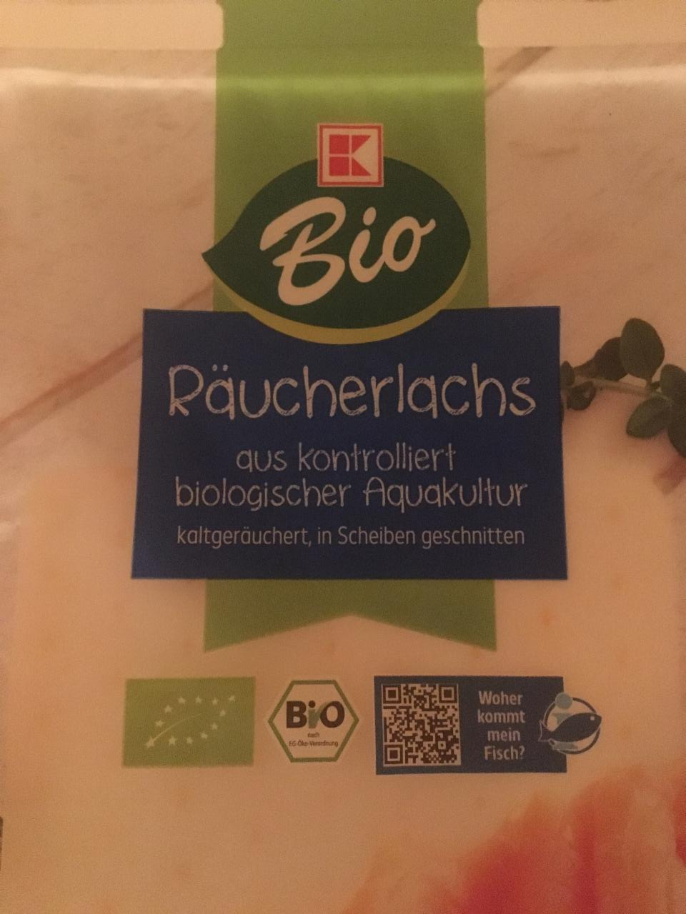 Fotografie - Räucherlachs K-Bio