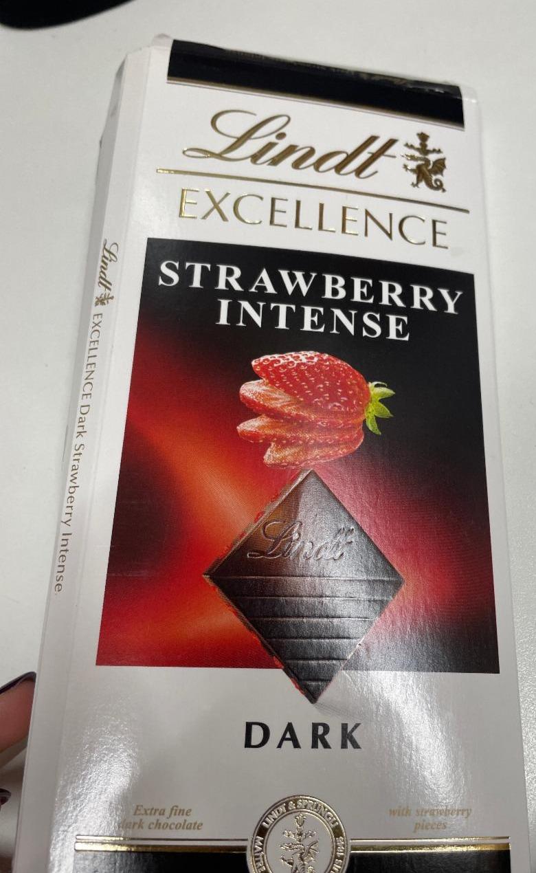 Fotografie - Excellence strawberry intense dark Lindt