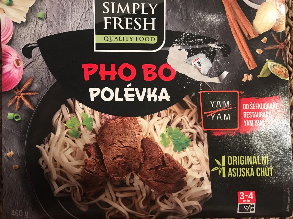 Fotografie - PHO BO polévka Simply Fresh