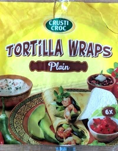 Fotografie - Tortilla wraps plain Crusti Croc