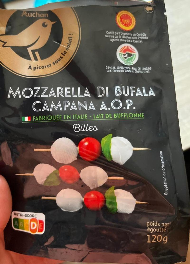 Fotografie - Mozzarella di Bufala Campana A.O.P Auchan