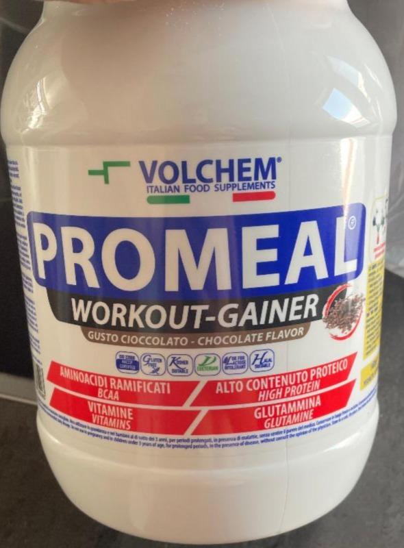 Fotografie - Promeal Workout-Gainer Chocolate Volchem