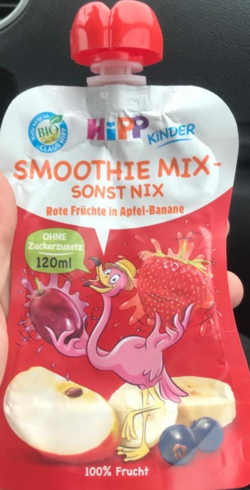 Fotografie - Bio Smoothie Mix - sonst nix rote Früchte in Apfel-Banane Hipp