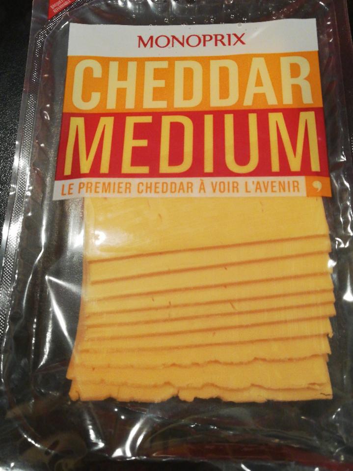 Fotografie - Cheddar Medium Monoprix FR