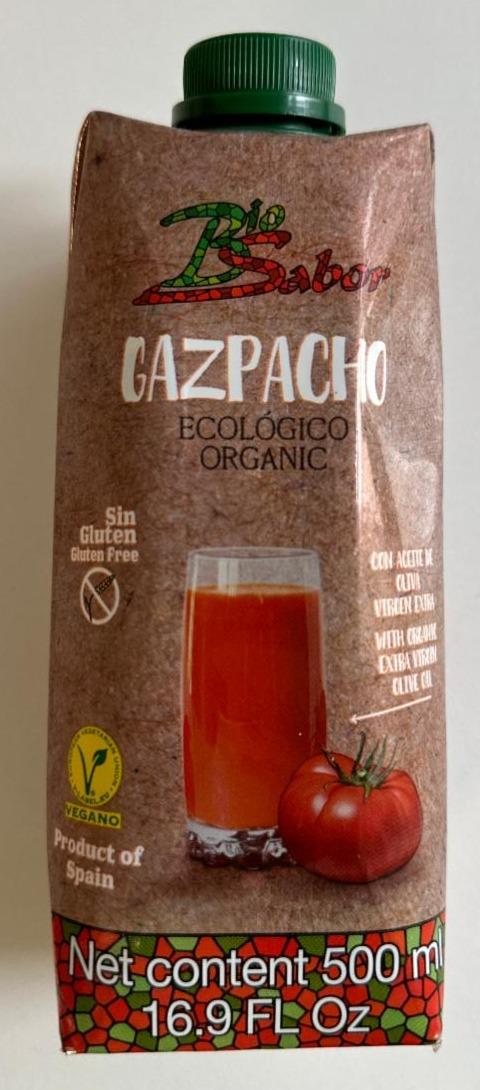 Fotografie - Gazpacho ecológico organic BioSabor