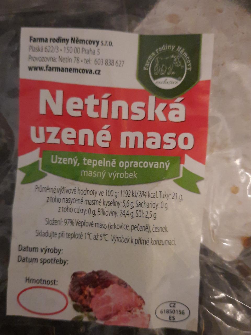 Fotografie - Netínské uzené maso Farma rodiny Němcovy