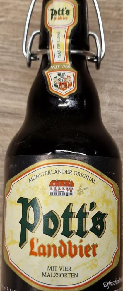 Fotografie - Landbier Pott's