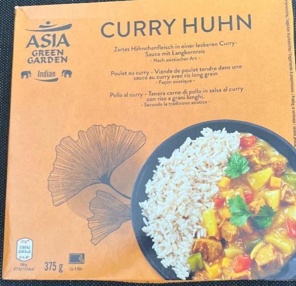 Fotografie - Curry Huhn Asia Green Garden