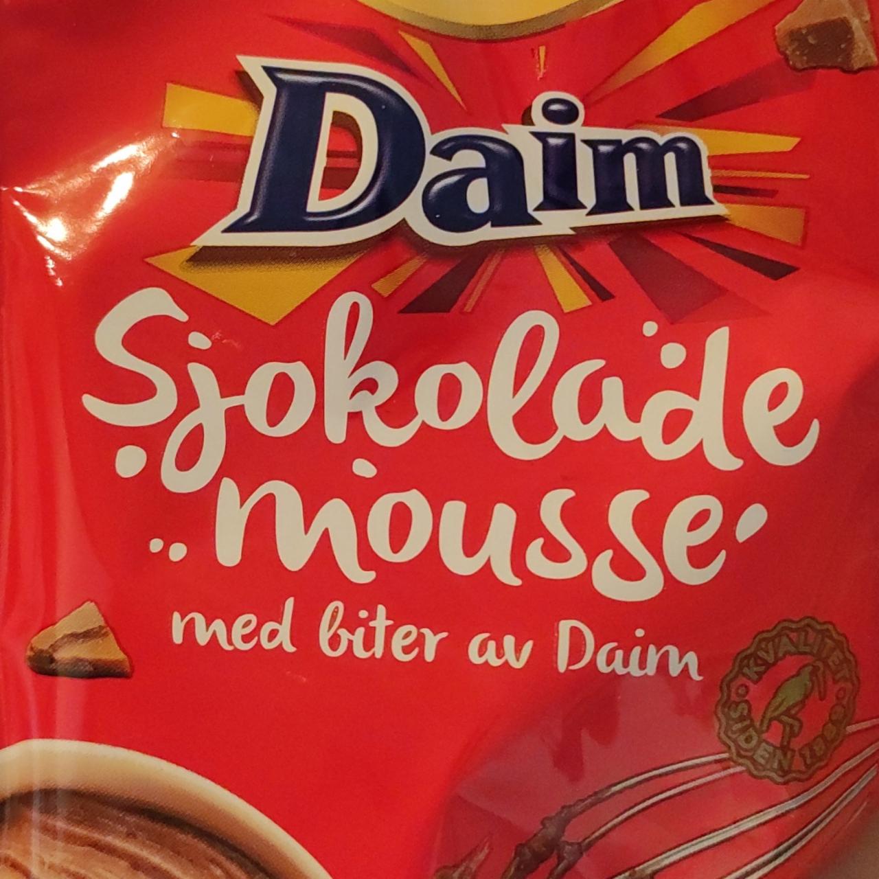 Fotografie - Daim Sjokolade mousse Freia