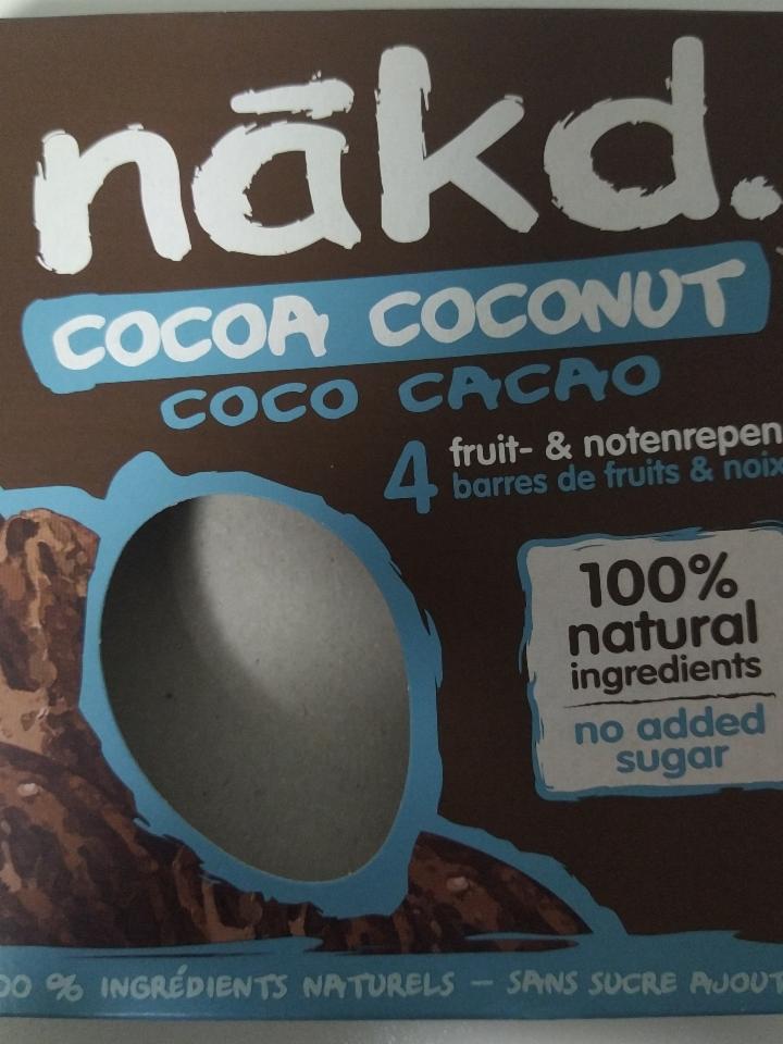 Fotografie - Cocoa coconut Nakd