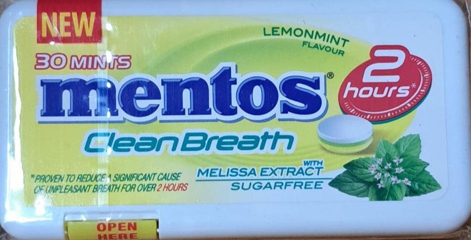 Fotografie - Clean Breath lemonmint Mentos