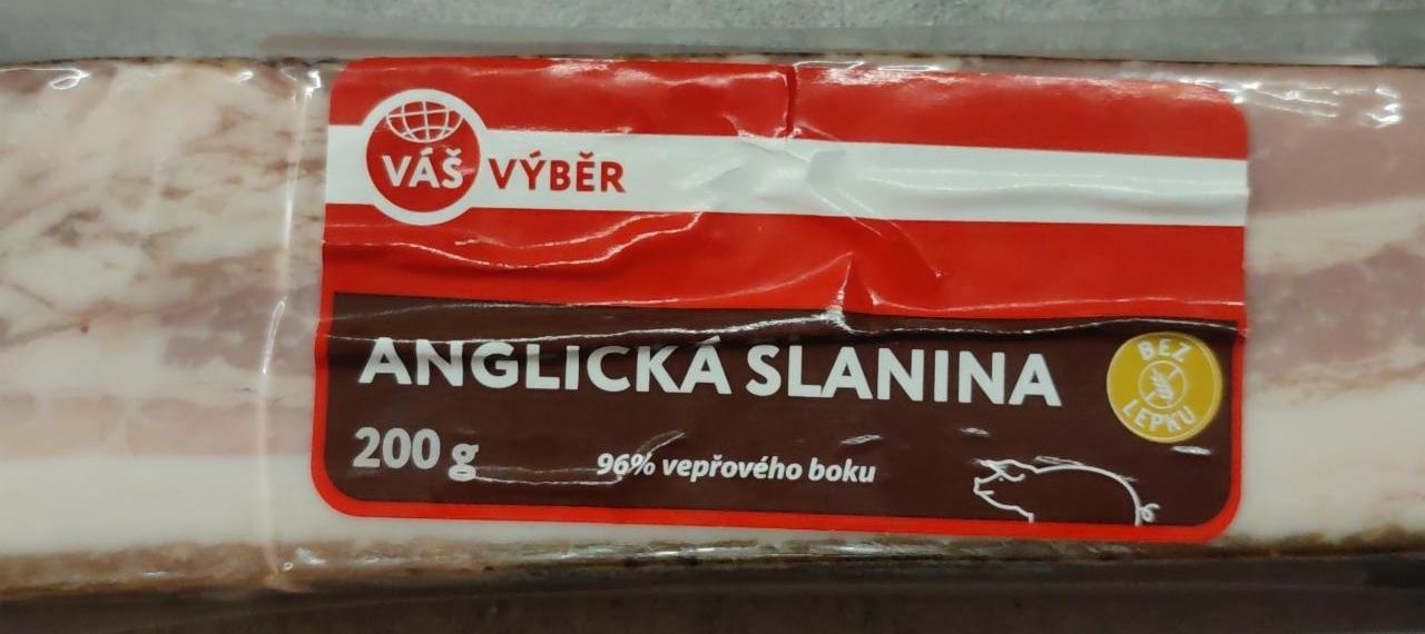 Fotografie - Anglická slanina Váš Výběr