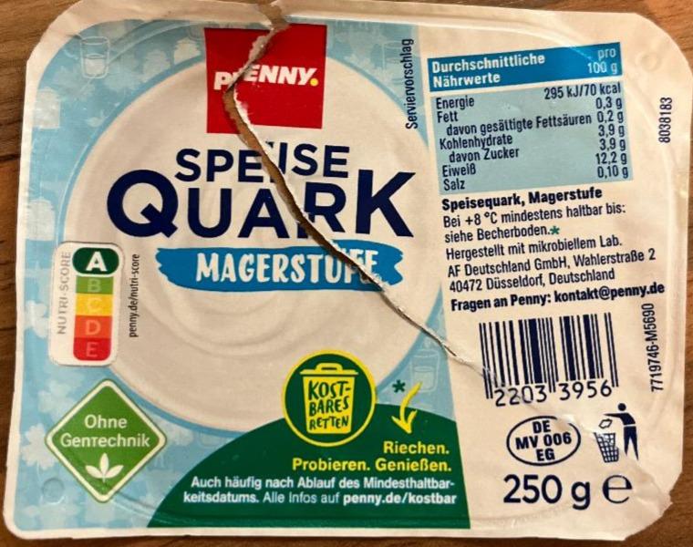 Fotografie - SpeiseQuark Magerstufe Penny