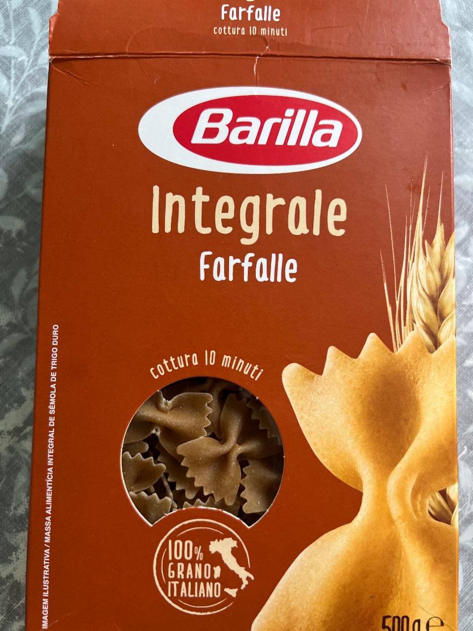 Fotografie - Farfalle Integrale Barilla