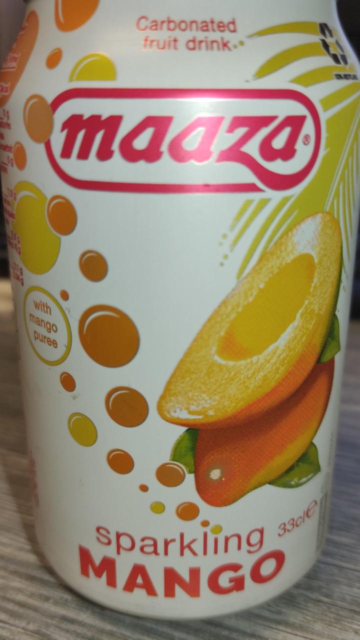 Fotografie - Mango sparkling Maaza