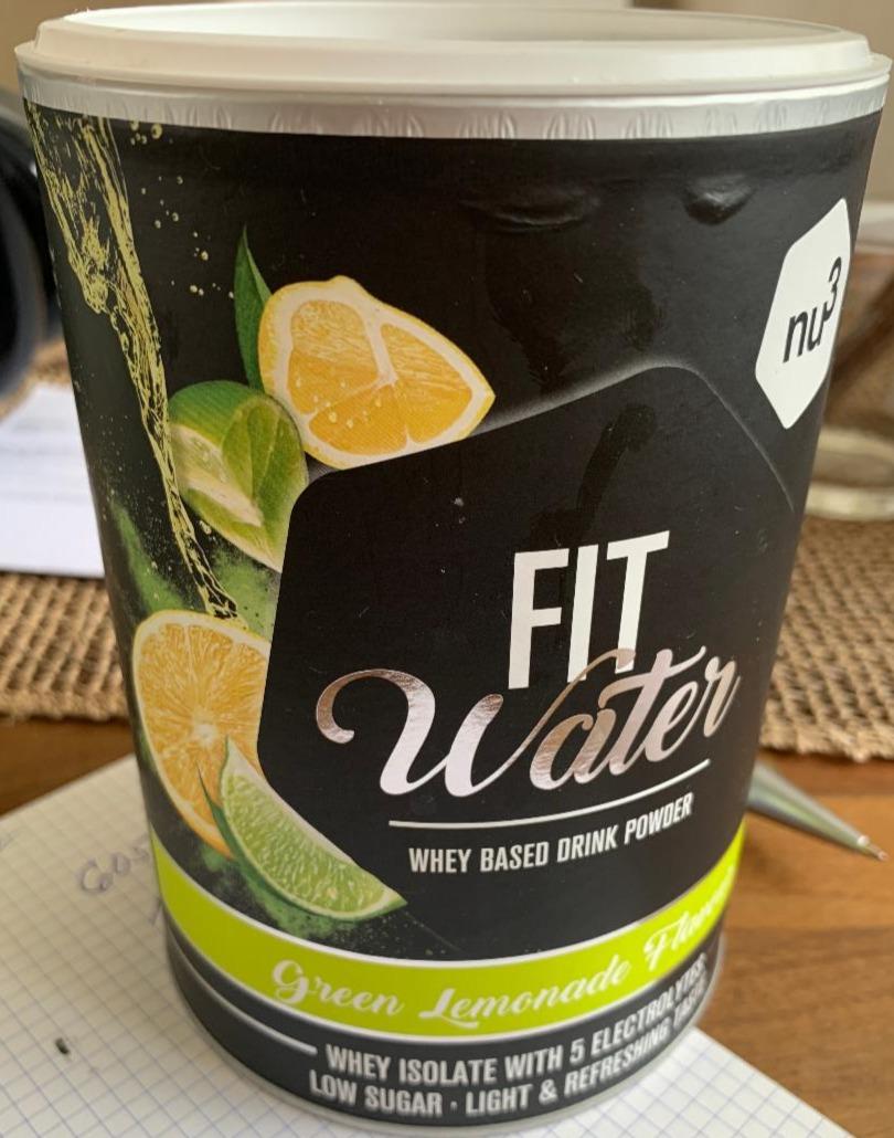 Fotografie - FIT Water Green Lemonade nu3