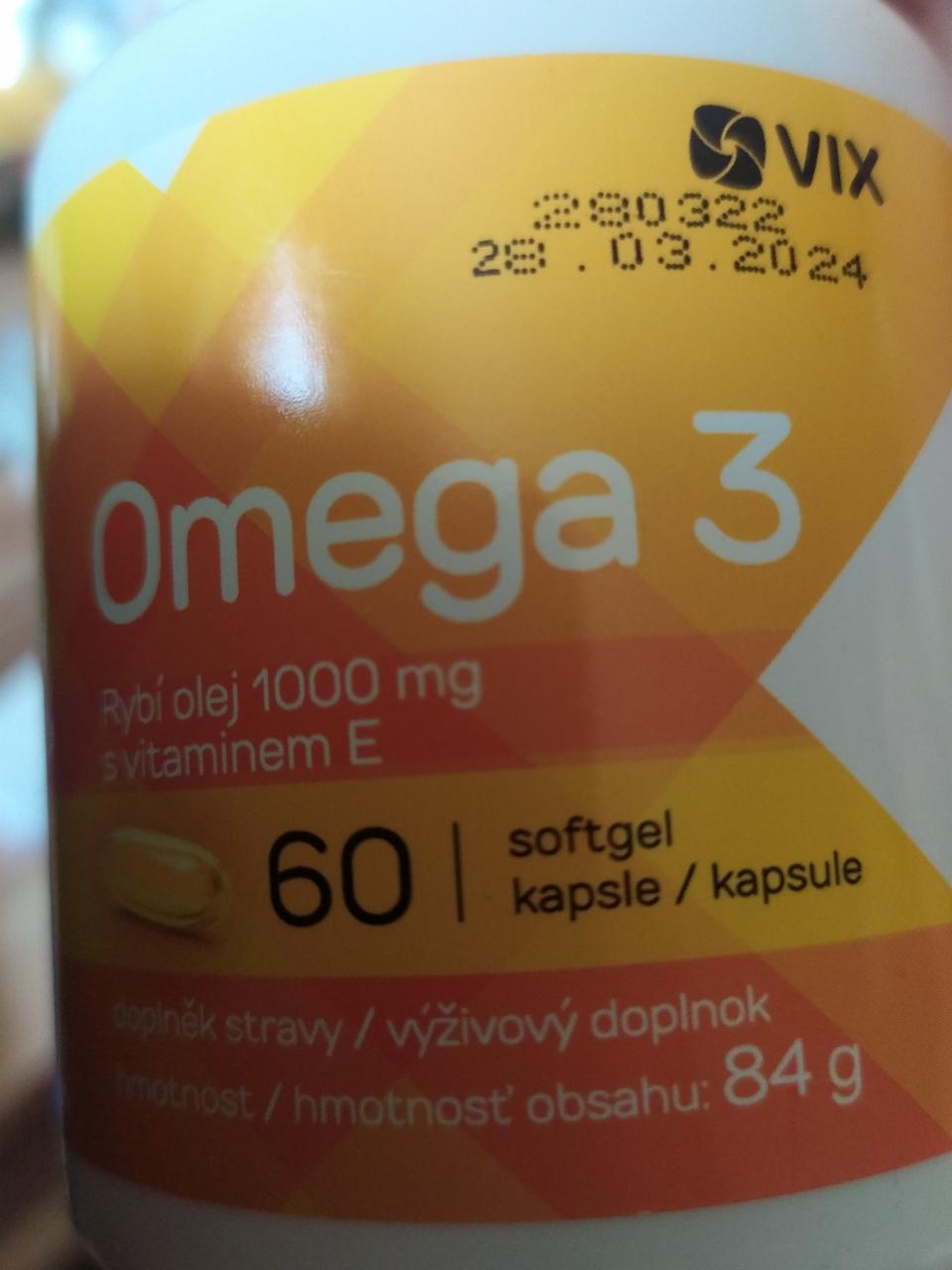 Fotografie - Omega 3 VIX