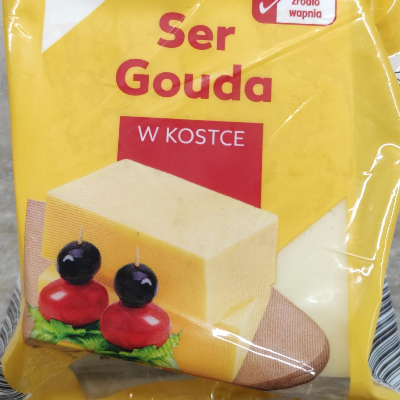 Fotografie - Ser Gouda w kostce