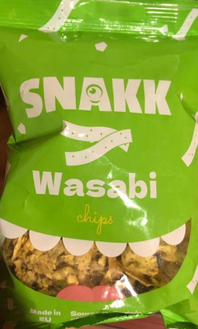 Fotografie - Wasabi chips Snakk