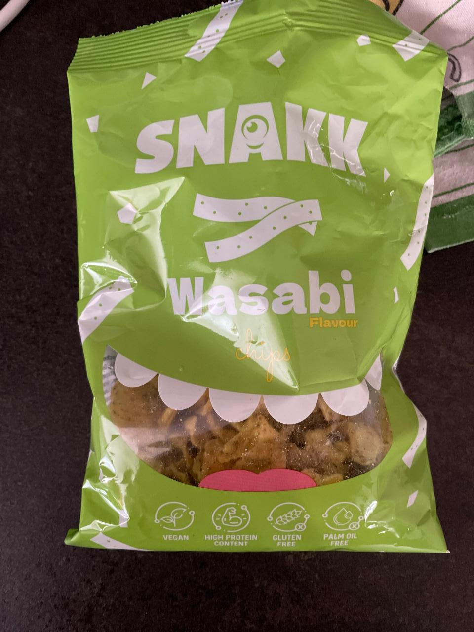 Fotografie - Wasabi chips Snakk