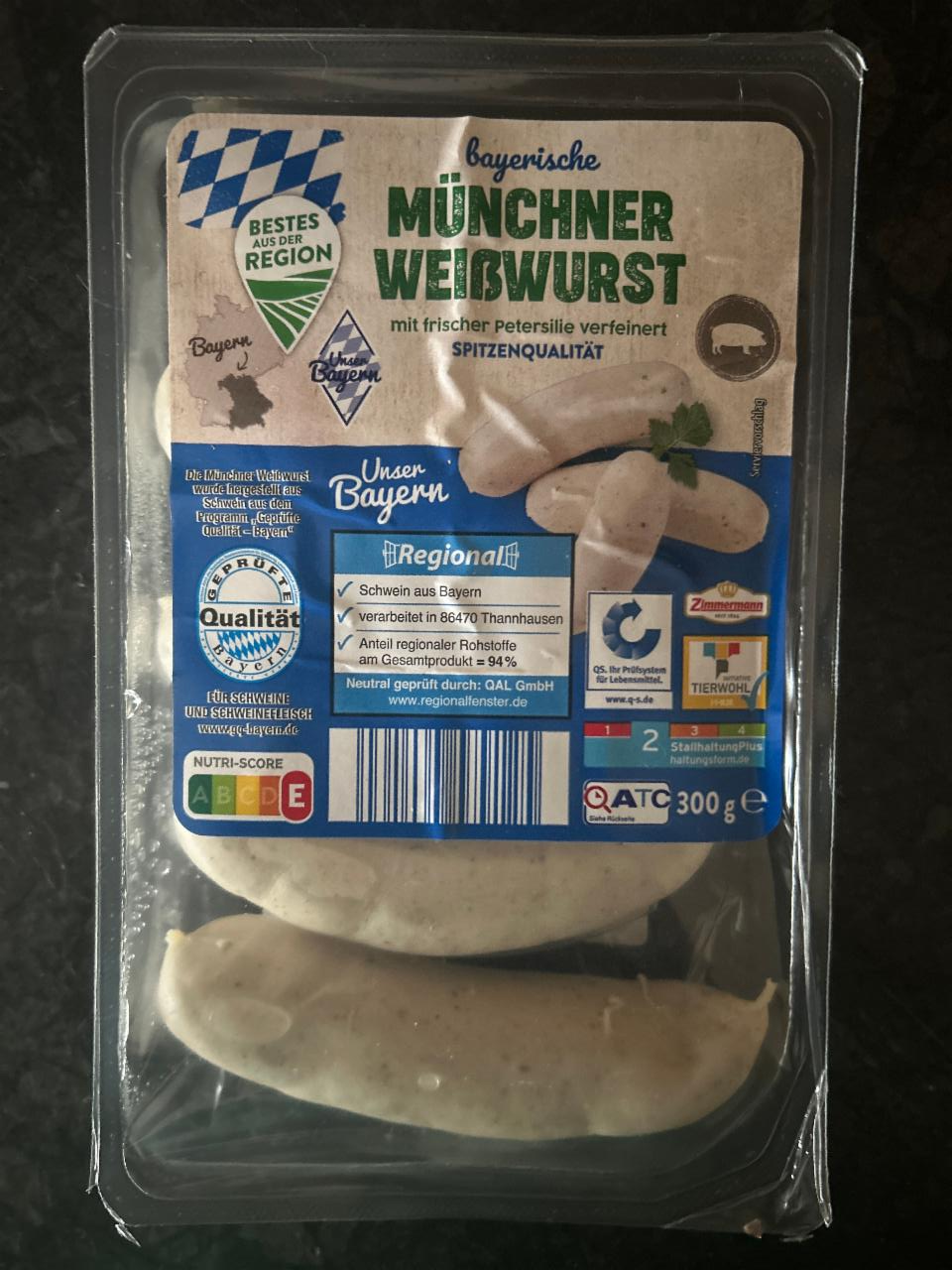 Fotografie - Münchner weißwurst Unser Bayern