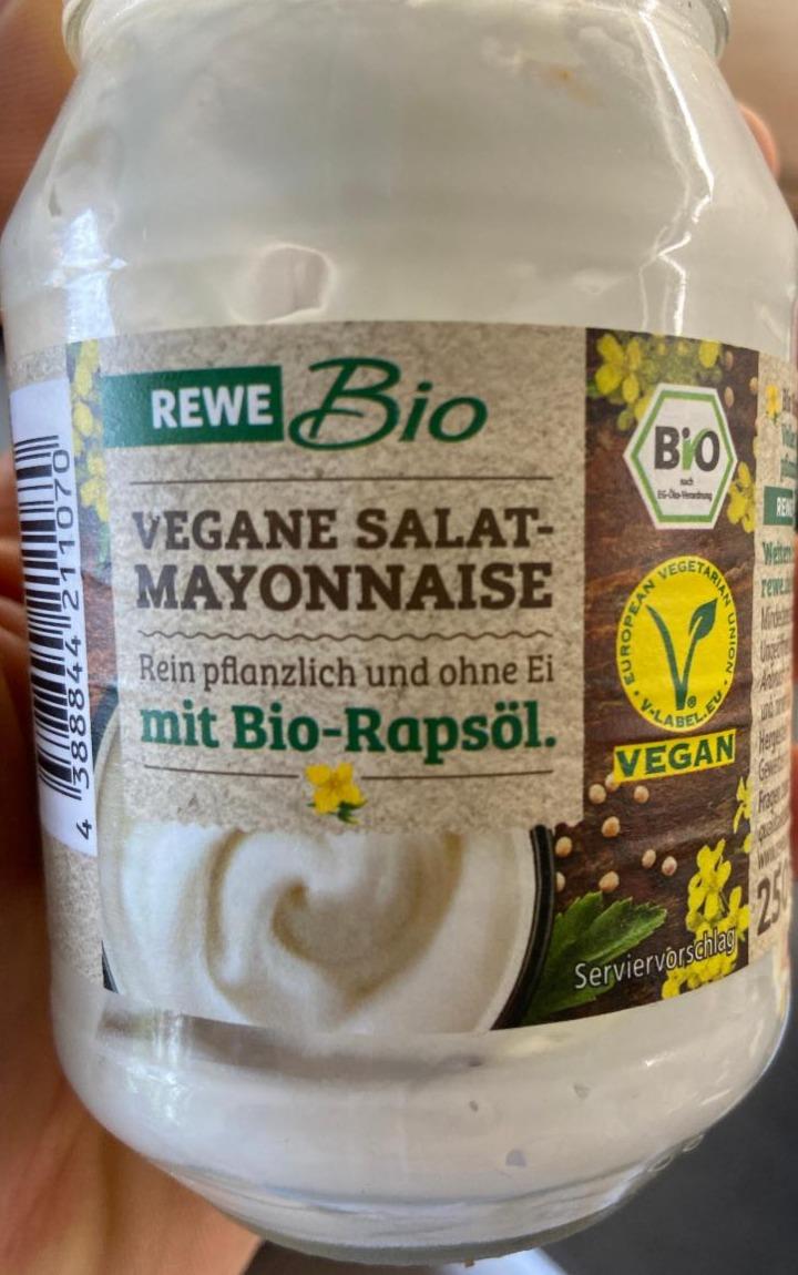 Fotografie - Vegane SalatMayonnaise Rewe Bio