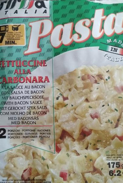 Fotografie - Fettuccine alla carbonara