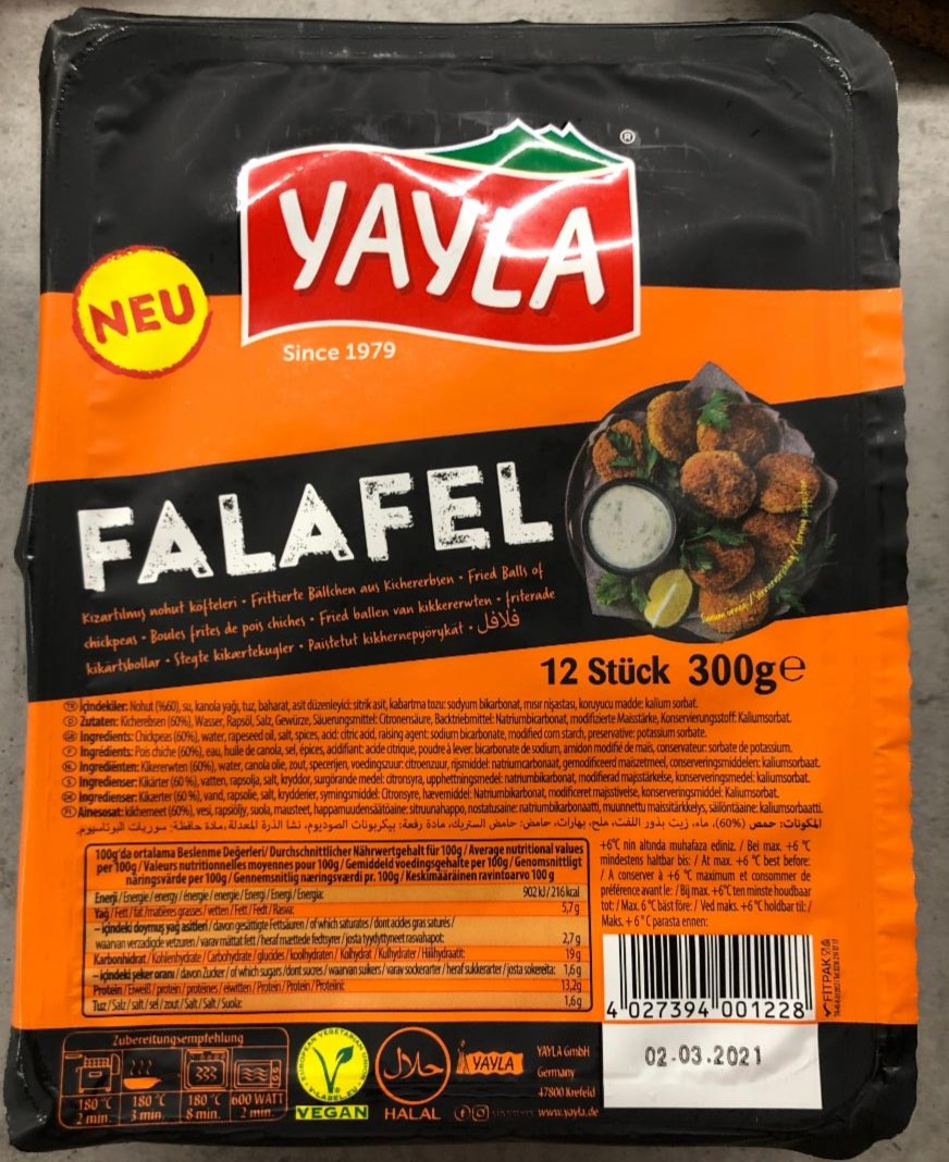 Fotografie - Falafel YAYLA