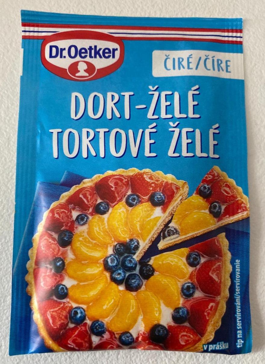 Fotografie - Dort želé čiré v prášku Dr.Oetker