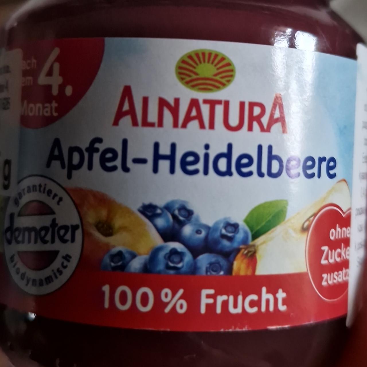 Fotografie - Apfel-Heidelbeere Alnatura