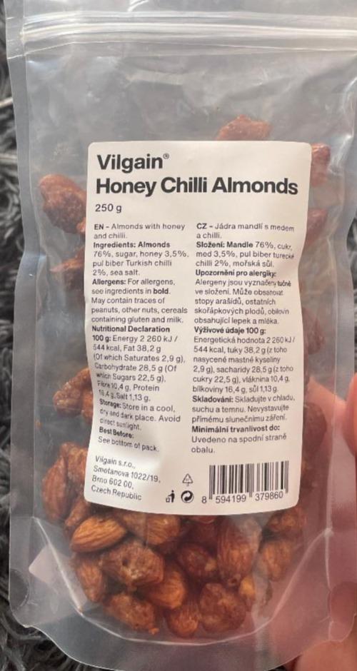 Fotografie - Honey Chilli Almonds Vilgain