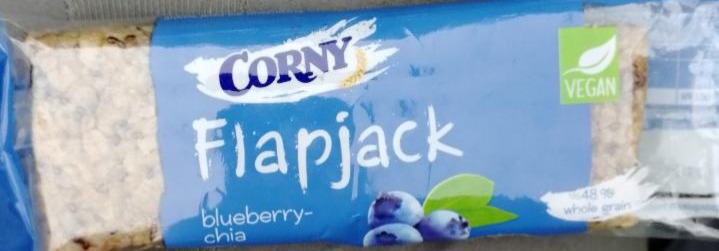 Fotografie - Flapjack blueberry-chia Corny