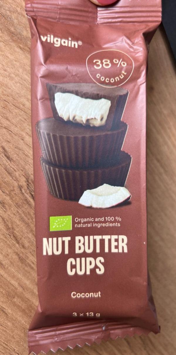 Fotografie - Nut Butter Cups Coconut Vilgain