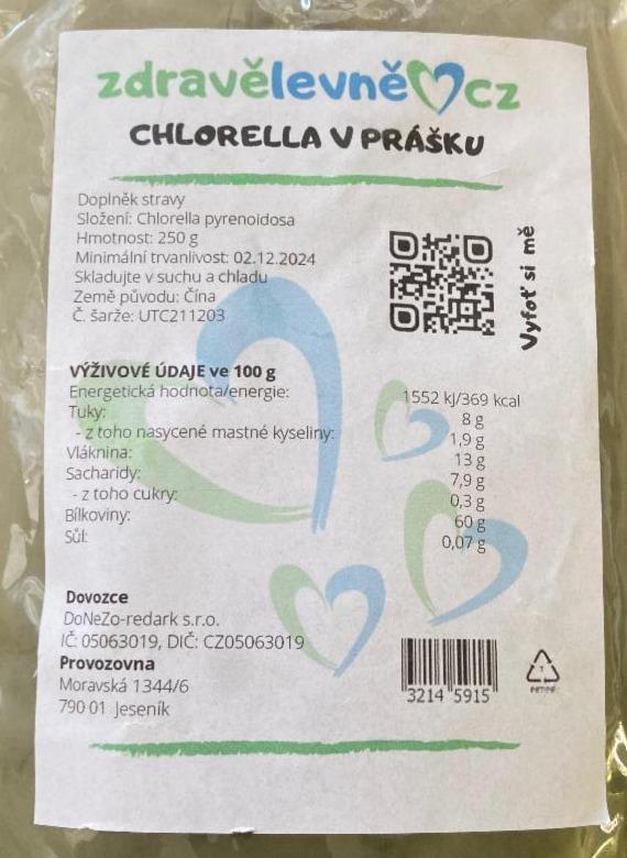 Fotografie - Chlorella v prášku Zdravelevne.cz